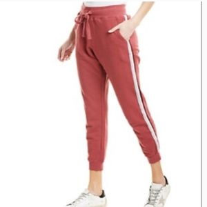 David Lerner High Waist Stripe Jogger